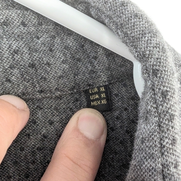 Massimo Dutti Men's Polka Dot Button Down Shirt - Size XL - Picture 7 of 9